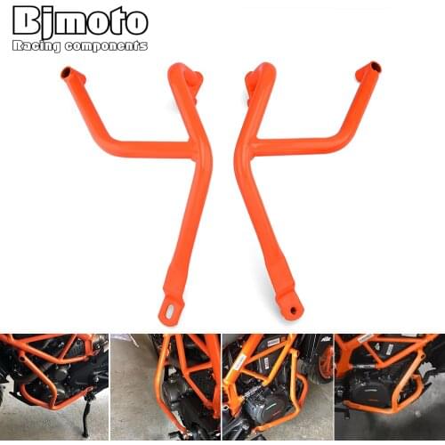 BJMOTO Motorcycle Accessories For D UKE 250/390 Duke250 Duke390 2017-2018 Crash Bar Frame Engine Protection Guard Bumper