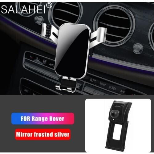 New Car Phone Holder Mount Stand GPS Telefon Mobile Cell Support For Land Rover Range Rover For iPhone 12 11 Pro Max X 7 8 Plus