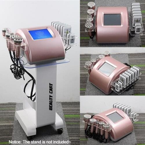 Free Shipping Best Result 6 in 1 Laser 80K Slimming Vacuum Ultrasonic Liposuction Cavitation Machine For Sale