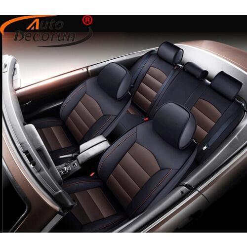 AutoDecorun Genuine Leather Cover Seat for Mercedes-Benz CLA250 CLA200 CLA180 CLA220 Seat Covers Accessories Car Cushion Styling