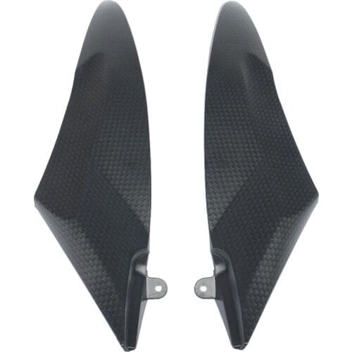 Black Gas Tank Side Cover Trim Cowl Plastic for YAMAHA YZF R6 R6R 06 07 2006 2007