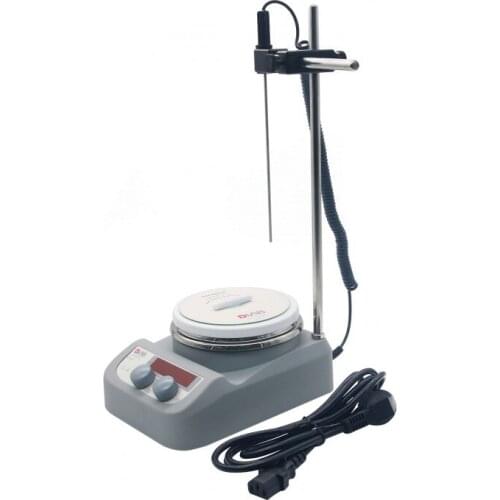 SCILOGEX MS-H280-Pro Circular-top LED Digital Hotplate Stirrer PT1000-A +MSP-02