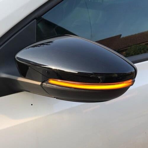 Dynamic Blinker for VW Passat B7 CC Scirocco LED Turn Signal EOS Light Beetle 2011 2014 Side Mirror Indicator for Volkswagen