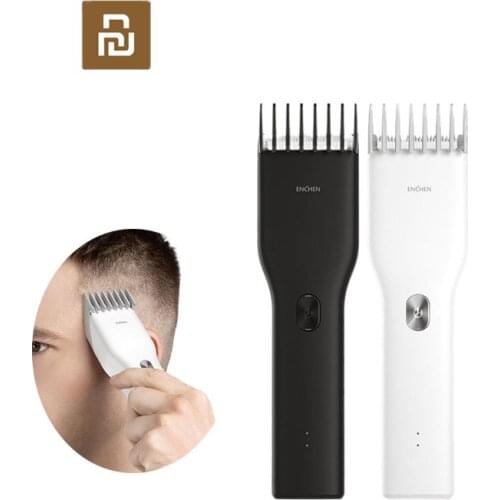 Youpin ENCHEN Boost USB Electric Hair Clipper Two Speed Ceramic Cutter Hair Fast Charging Hair Trimmer Children Hair Clipper