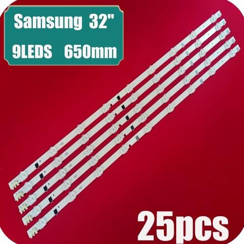 Samsung Ue32f4000aw Ue32f5000ak Ue32f5030aw Ue32f5300aw Ue32f5300awLED Indicator Strip Kit 9 Light Lenses 5 Band TV Led