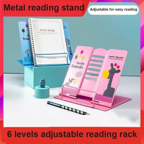 Metal Simple Reading Frame Multifunctional Cartoon Reading Frame Portable Anti Myopia Reader Good Helper For Office And Study