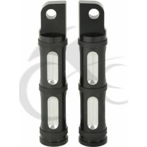 Motorcycle 1-1/4'' 1.25'' Footpegs Highway Peg Long Angled Mount Kit