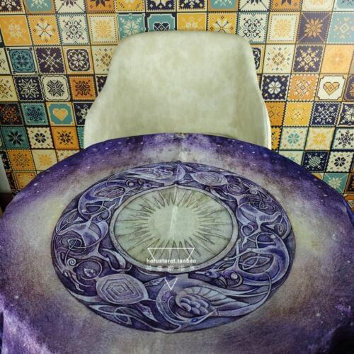 65X65CM Shadowscapes Velvet Tarot table cloth board Game Divination Tablecloth Accessories