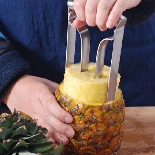 Stainless Steel Pineapple Cutter Pineapple Knife Peeler Coring Device Fruit Tools Kitchen Gadgets And Accessories
