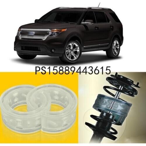 2pcs Power Front /Rear Shock Suspension Cushion Buffer Spring Bumper For Ford Explorer