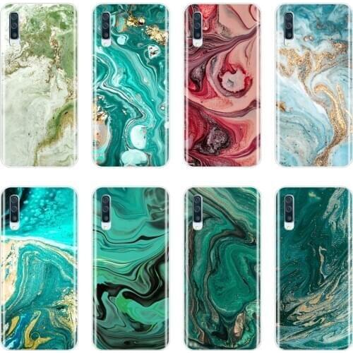 Luxury Marble Phone Case Silicone For Samsung Galaxy A10 A20 A30 A40 Soft Back Cover For Samsung Galaxy A80 A70 A60 A50 Case