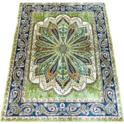 Seeykeep™ 5x7 silk handknotted oriented traditional rug-NY3016196