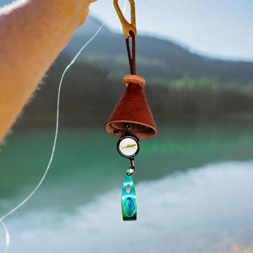 Lure Sequin Bag Portable Bait Sequins Container Bell Beautiful Waterproof Faux Leather Handmade Fishing Bait Sequin Bag Bell