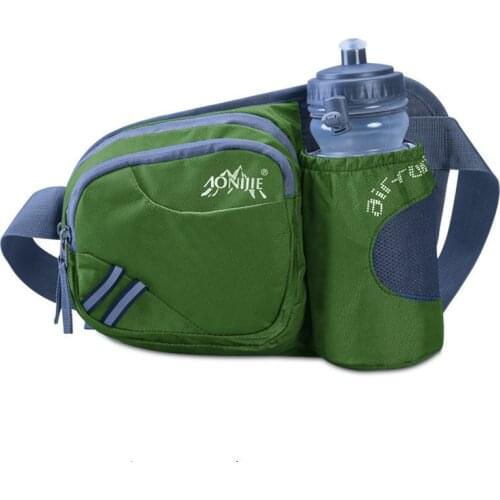 Waterproof Men Female Casual Functional Fanny pack Waist Bag Money Phone Belt pouch belt bag with zipper bags large capacity