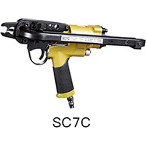 1PC Handheld Pneumatic C-type Gun Machine Pneumatic Nailer C-type Nail Spray Gun SC7C Strapping Nail Gun Tool