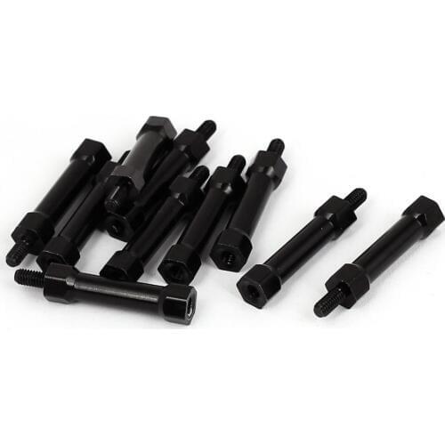 Quadcopter M3x25mm + 6mm Female Male Hex Aluminum Pillar Column Standoff 10pcs