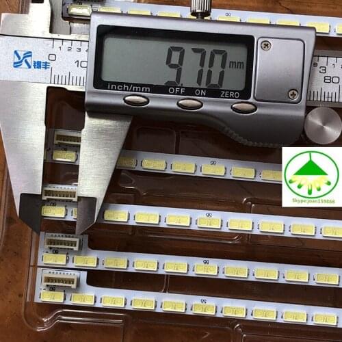 100% New 2 PCS/lot 60LED 525mm LED strip for 42LS5600 42LS560T 42LS570S 42LS575S T420HVN01.0 LG Innotek 42Inch 7030PKG 60ea