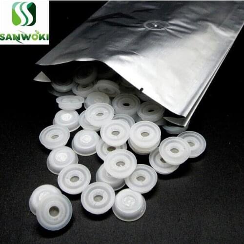 20000pcs plastic coffee bean bag valve Exhaust Check Valve for fodder bags Composite packaging bag air vant valve with filter