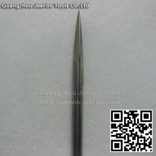 6*60H*1*6Degree*100L 2 Flutes Ball Nose End Mill Bits, Solid Carbide Cutter, Wood Carving Tools