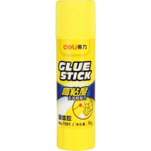 7091 Powerful Solid Glue Environmental Protection Rubber Bar Adhesive Solid Glue Stationery for Student Office Supplies