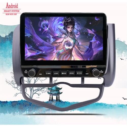 Auto Car Radio For Honda Jazz City 2004 2005 2006 2007 Multimedia Player Android 10 Navigation GPS 2 din DVD Head Unit Cassette