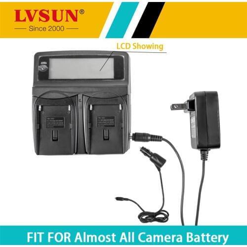 LVSUN DC & Car Universal NB-4L NB4L Camera Battery Charger for Canon Digital IXUS 100 110 30 IS IXY Digital 10 SD300 Recharger