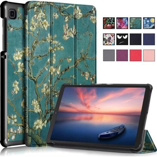 Tablet Case For Samsung Galaxy Tab A7 Lite 8.7 A7 10.4inch Magnetic Folding Stand Flip SM-T500 T505 T507 T220 T225 Cover Cases