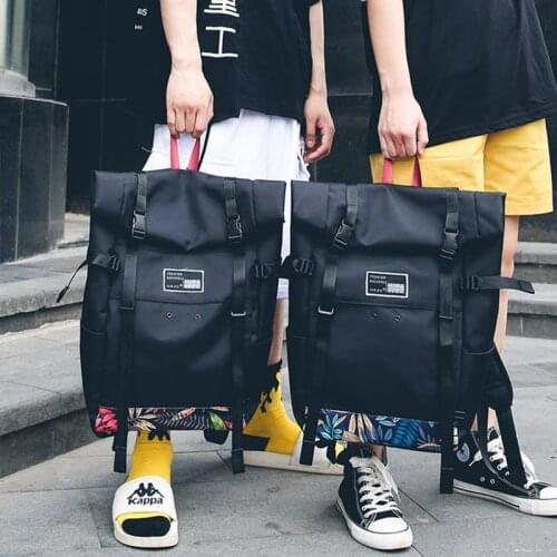 Trendy Double Shoulder Backpack Men Women Fashion Oxford Cloth Bag Leisure Art Unique Large Backpack Printing School book bag