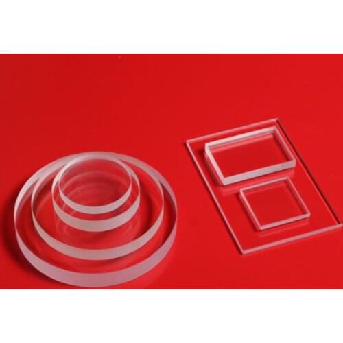 Rectangle clear quartz glass plate 50*40*3mm