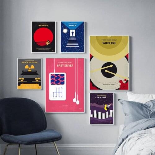 Modern Classic Music Movie Retro Canvas Painting Picture Cafe Bedroom Sofa Decoration Posters Print Wall Art Interior Home Decor