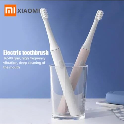 XIAOMI MIJIA Sonic Electric Toothbrush Cordless USB Rechargeable Toothbrush Waterproof Ultrasonic Automatic Tooth Brush