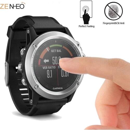 For Garmin Fenix 3 / 3HR 9H HD Premium full Screen Protector Film cover For Garmin Fenix3/3 HR Smart Watch(NOT Tempered Glass )
