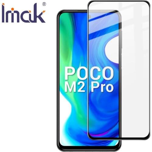 Imak Pro+ Tempered Glass Protective For Poco M2 Pro oleophobic Full Screen Glue Guard For Little M2 Pro