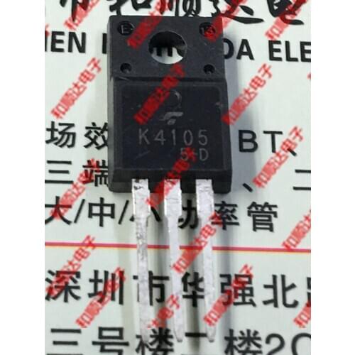 10pcs/lot K4105 2SK4105 New Spot TO-220F 500V 8A
