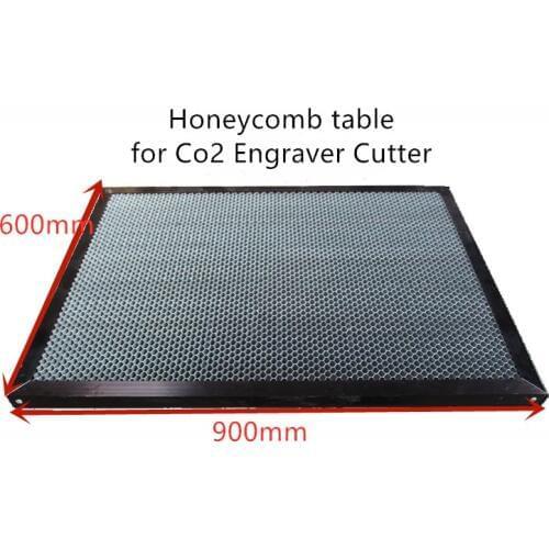 690 900x600mm Honeycomb Work Bed Table CO2 80W 60W Tube Laser Engraving Cutting Machine Shenhui SH