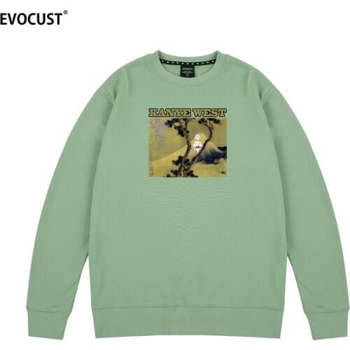 Kids see ghost Kanye West Love hip hop Streetwear Sweatshirts Hoodies men women unisex Combed Cotton