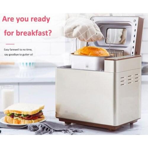 Home DIY bread machine DL-TM018 automatic dough kneading machine Multi-function intelligent bread roaster 25 menu/13h timing 1PC