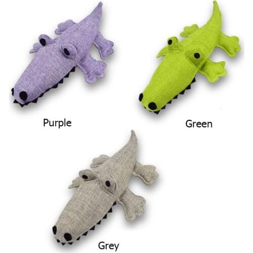 Alligator Squeaky Dog Toy Crocodile Interactive Chew Toys Stuffed Pet Supplies Products Toys for Cats Kitten Puppy Ropa Perro