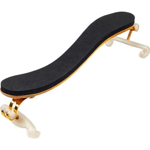 Maple Wood Adjustable Violin Shoulder Pad For Full Size 4/4 3/4 Violins Accs