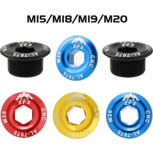 Bike M15 Crank Cover 10 Colors Aluminum Alloy Crankset Screw Cap Crank Fixing Bolt MTB Road Bicycle Cycling Accessories