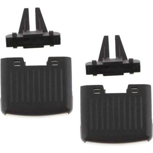 Set of 2 Car Front Center A/C Air Vent Outlet Tab Clip Repair Kit for 2006-2011 VW Sagitar
