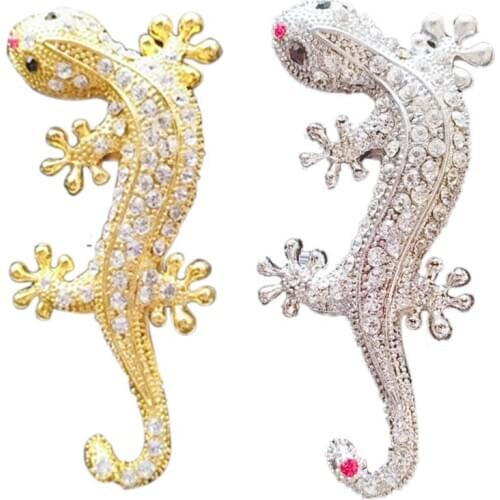 Fashion Air Freshener Smell in the Car Perfume Luxury Diamond Lizard Air Outlet Clip Car Perfume Auto Decoration Car-styling