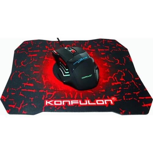 Konfulon Gaming G2 RGB Oyuncu Mouse + Gaming Mouse Ped Hediyeli Optik Yüksek Kaliteli