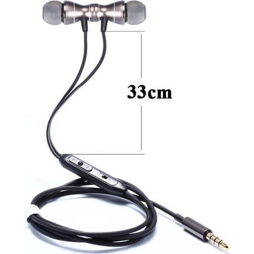 In-ear Earphone Headset for Xiaomi Mi A2 Lite A2Lite Super Bass Stereo Sound Metal HIFI Earbuds Earpiece with Mic fone de ouvido