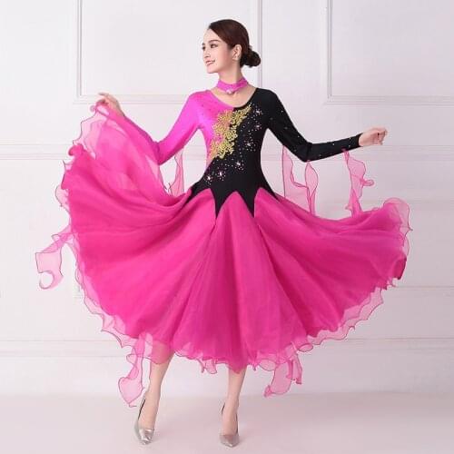 2021 New ballroom dance competition dress dance ballroom waltz dresses standard dance dress women ballroom dress