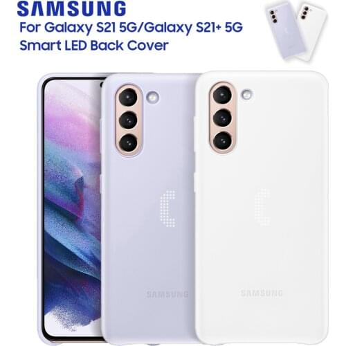 Original Emotional Led Lighting Effect Phone Cover For Samsung Galaxy S21+ S21 S21Plus S21 Plus Smart LED Back Cover Case