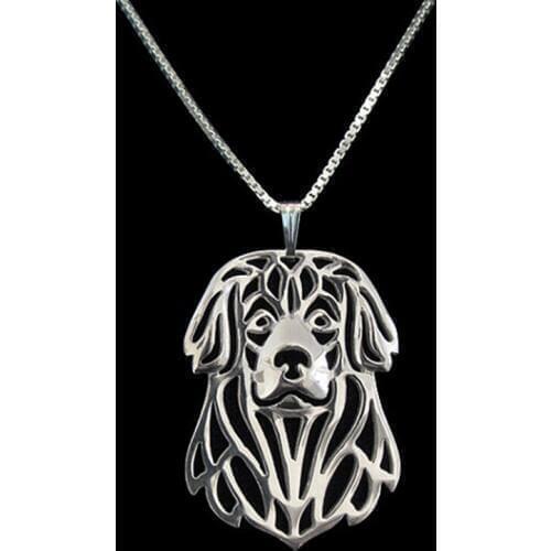 Leonberger Pendant Necklace Hunger Games Jewelry Women Best Friend Choker
