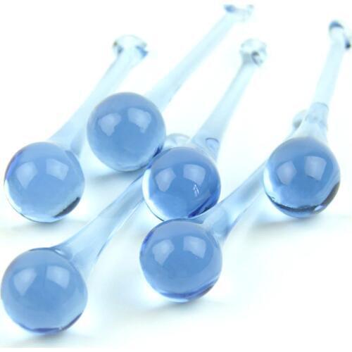 16x60mm/20x80mm Lt.blue Crystal Glass Prism Raindrops Modern Chandelier Pendants Lighting Parts For Home Decoration