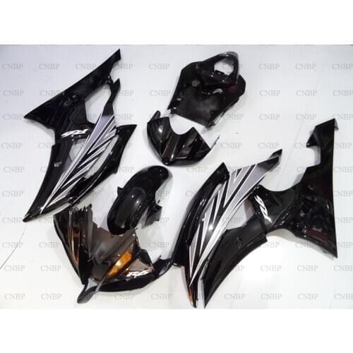YZFR6 2008 - 2015 Abs Fairing YZF R6 2014 Fairing for YAMAHA YZFR6 2014 Black Motorcycle Fairing