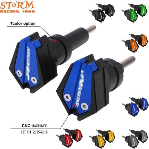 For Yamaha YZF R1 YZF-R1 2015 2016 Motorcycle Falling Protection Frame Slider Fairing Guard bar Crash Pad Protector